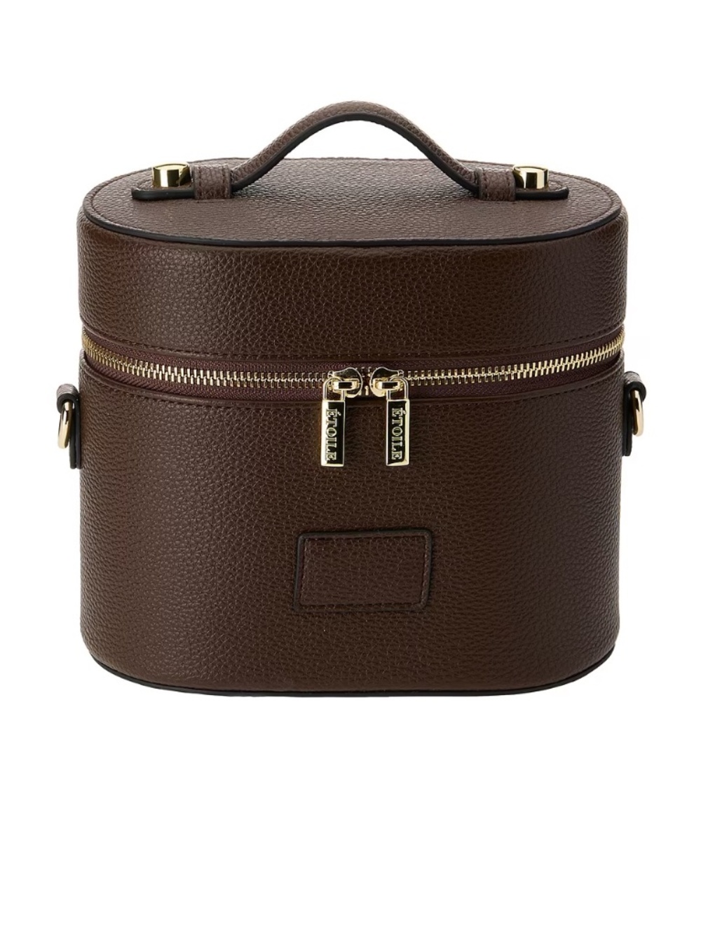 ETOILE Oval Toiletry Case Espresso